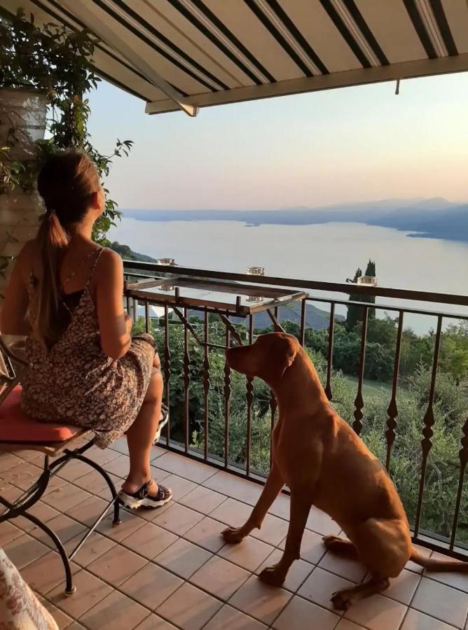 Beb Da Paolo Con Vista Lago サン・ゼーノ・ディ・モンターニャ エクステリア 写真