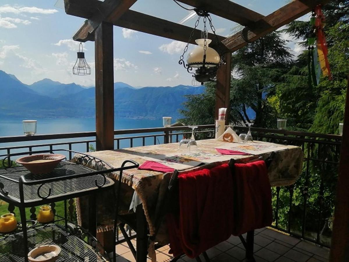Beb Da Paolo Con Vista Lago サン・ゼーノ・ディ・モンターニャ エクステリア 写真